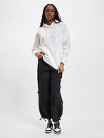 The Couture Club Oversized Hoodie with Colorful Graphics, Off-White