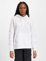 The Couture Club Oversized Hoodie with Colorful Graphics, Off-White