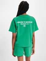 The Couture Club Season Logo Relaxed Cotton T-Shirts green