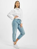 Missguided Hochgeschlossener Pullover mit Bindedetail in Weiß