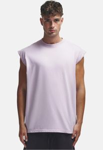 2Y Globus Oversize Ärmelloses Shirt violett