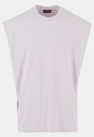 2Y Premium Globus Oversize Ärmelloses Shirt violett