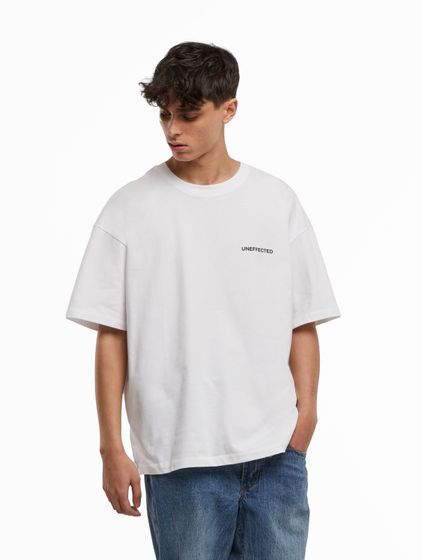 UNEFFECTED First To Last Oversized T-Shirts weiß