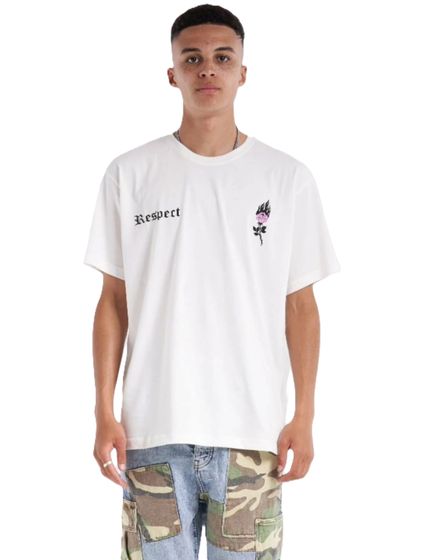 UNEFFECTED Respect Heavy T-Shirts weiß