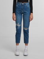 UNEFFECTED Damen Slim Fit Jeans blau