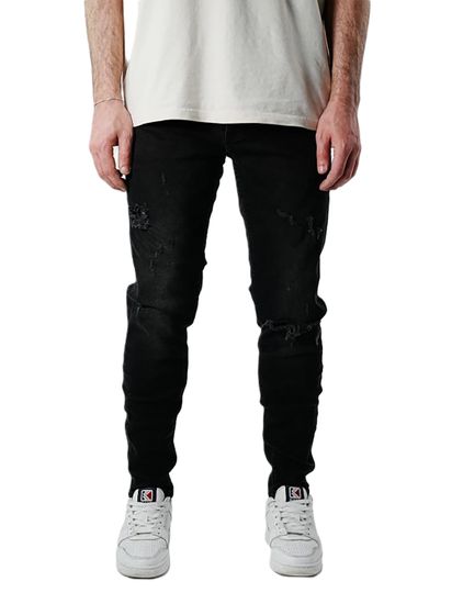 Jeans slim fit Premium Basic UNEFFECTED neri