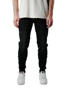 UNEFFECTED Premium Basic Slim Fit Jeans schwarz