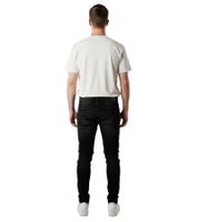 UNEFFECTED Herren Premium Ripped Slim Fit Jeans schwarz