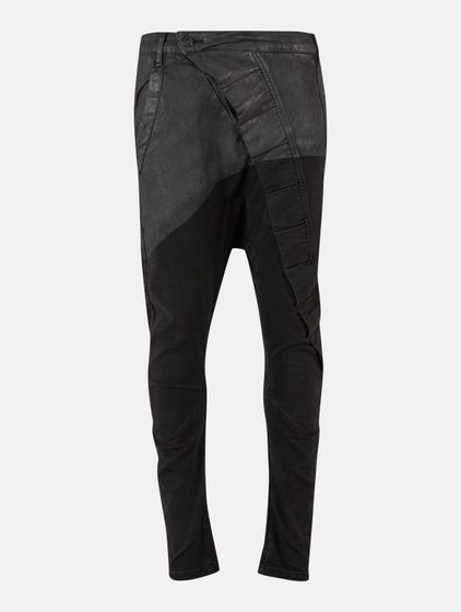 Jean coupe ample noir UNEFFECTED