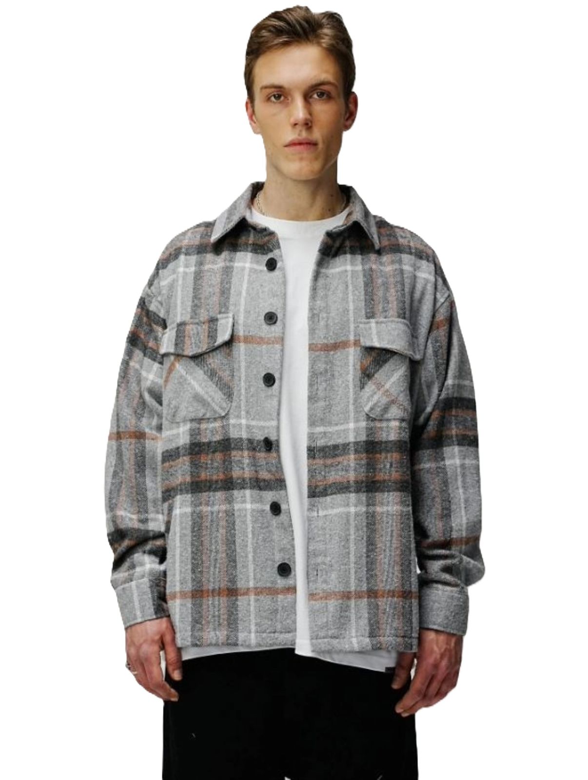 Camicie UNEFFECTED grigie
