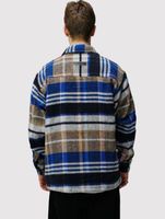 UNEFFECTED Men's Shirts Cotton Shirt in Indigo