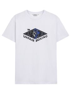 T-shirt hommage à UNFAIR ATHLETICS blanc
