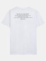 T-shirt bianca tributo a UNFAIR ATHLETICS