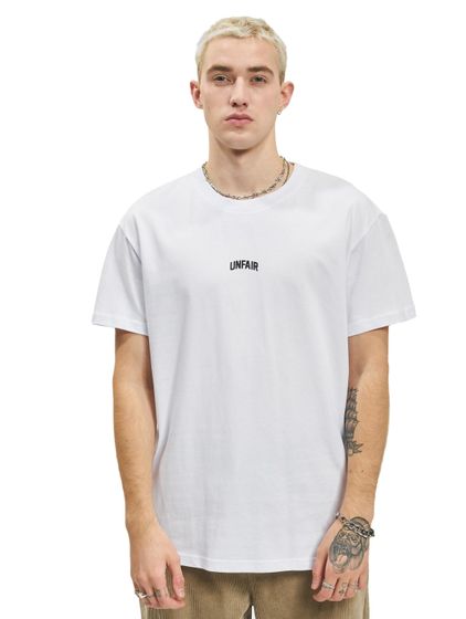 UNFAIR ATHLETICS Fratelli Art T-Shirt weiß