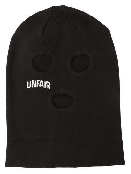 UNFAIR ATHLETICS Passamontagna in maglia organica Unfair nero