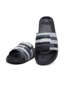 UNFAIR ATHLETICS Unfair Curved Slides Sandalen schwarz/grau