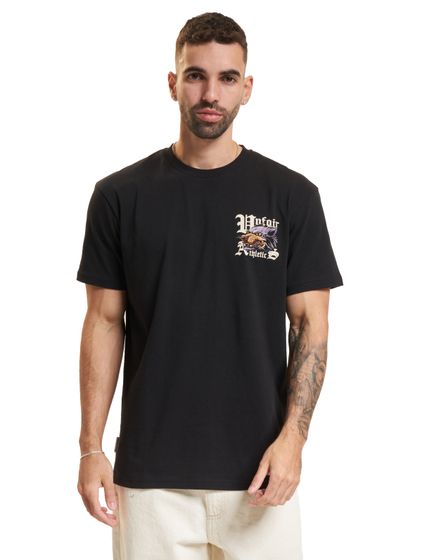 T-shirt Iron Wolve UNFAIR ATHLETICS nere