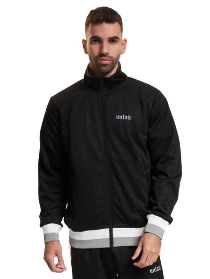 Veste de transition Fracture Tracktop noire UNFAIR ATHLETICS