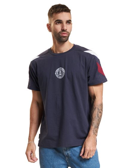 Camisetas retro de UNFAIR ATHLETICS azul marino