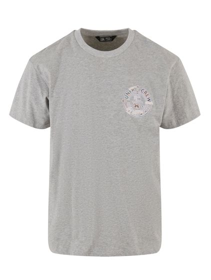 UNFAIR ATHLETICS DMWU Camo BP T-Shirts grau meliert