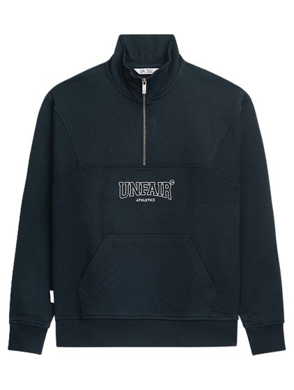 UNFAIR ATHLETICS Stands Halfzip Schwarz schwarz