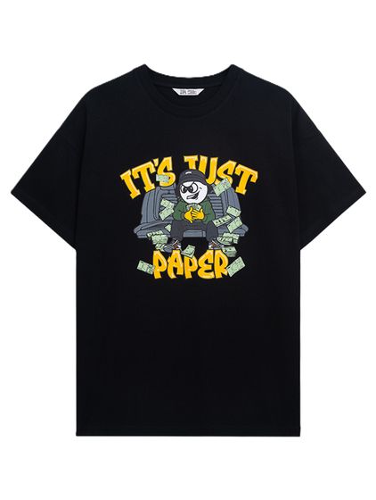 T-shirt Easy Fit PB Paper UNFAIR ATHLETICS nera