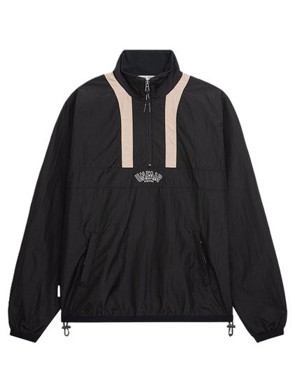 UNFAIR ATHLETICS Elementary Crushed Halfzip Schwarz schwarz