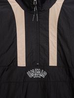UNFAIR ATHLETICS Elementary Crushed Halfzip Negro negro