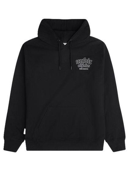 Felpa con cappuccio Easy Fit ispirata a UNFAIR ATHLETICS, nera