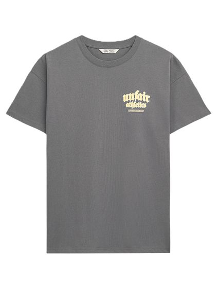 UNFAIR ATHLETICS Inspired Easy Fit T-Shirt Anthrazit