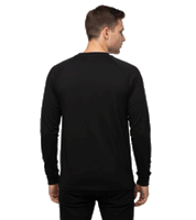 UNFAIR ATHLETICS Performance Longsleeve Herren Streetwear-Shirt atmungsaktiv schwarz