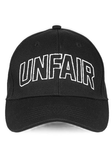UNFAIR ATHLETICS Schwere gebogene Kappe Schwarz schwarz