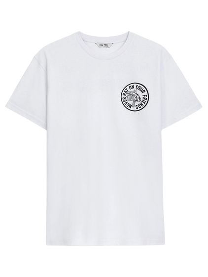 UNFAIR ATHLETICS Never Rat T-Shirt weiß
