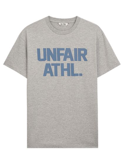 Maglietta UNFAIR ATHLETICS grigia screziata