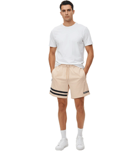 UNFAIR ATHLETICS DMWU Athletic Herren Shorts Streetwear-Style in einem zartem Rose