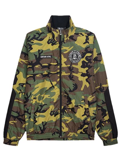 UNFAIR ATHLETICS DMWU Crushed Jungled Camo Trainingsjacke camo