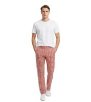 Wales Bonner Power Trainingshose Organic Cotton Jacquard Handwerkliche Häkel-Details, Rot