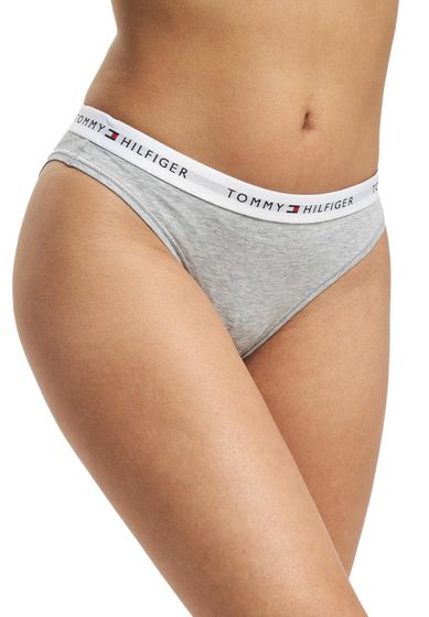 Tommy Hilfiger Underwear Bikini Slip grigio chiaro mélange