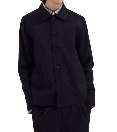Herren Woll-Jacke Voice 2029 Übergangs-Jacke Frühlings-Jacke Dunkelmarine