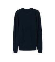 Felpa in maglia da uomo Libertine Voleur - Maglione elegante, comodo e morbido - Blu navy