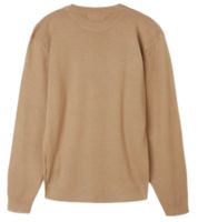 Herren Voleur Strick-Sweatshirt Casual-Pullover Ausgeh-Pullover mit Print Strickerei Kamel