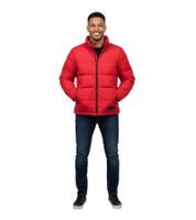 Aspesi Giub. Pocoelastico Re Unisex Übergangsjacke Bomberjacke Rot