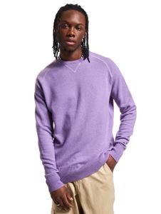 Aspesi Maglia Mod.m210 Herren Sweatshirt langarm Woll-Pullover Lavendel
