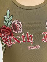 Sixth June Roses Body khaki
