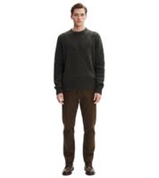 A.P.C. Pull Fred Herren Sweatshirt Eleganter Rundhalsausschnitt mit cleanem modernem Schnitt Militär-Khaki