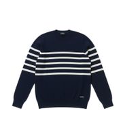 A.P.C. Pull Maceo Herren Sweatshirt Elegantes Casual-Sweatshirt im minimalistischen Design Dunkelmarine