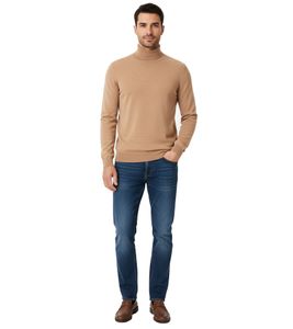 Felpa da uomo Apc Pull Dundee Beige Melange