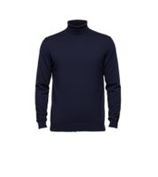 Felpa da uomo A.P.C. Dundee: pullover morbido ed elegante dal design pulito, blu navy scuro