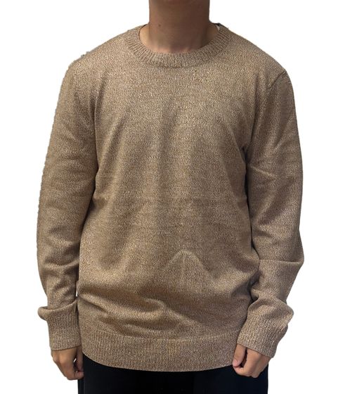 A.P.C. Pull Greg Men's Wool Pullover Sweatshirt Premium Wool Sweatshirt in Beige