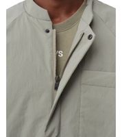 Chaqueta Acolchada de Manga Larga Repelente al Agua para Hombre ARYS, Gris-Verde
